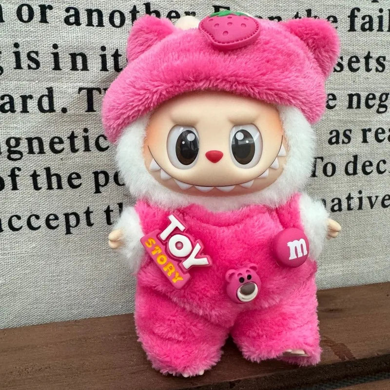 Labubu Doll 17cm Fashion Hoodie