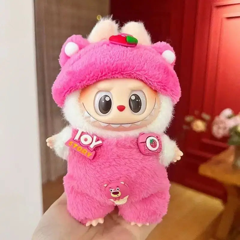 Labubu Doll 17cm Fashion Hoodie