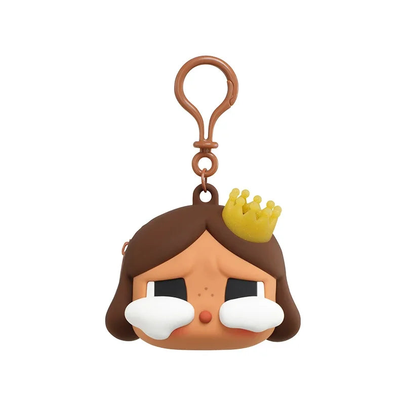 Crybaby Crown Charm Keychain – Royal Edition