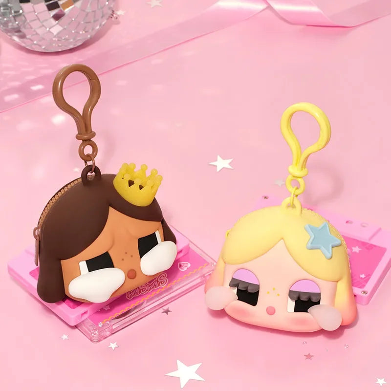 Crybaby Crown Charm Keychain – Royal Edition