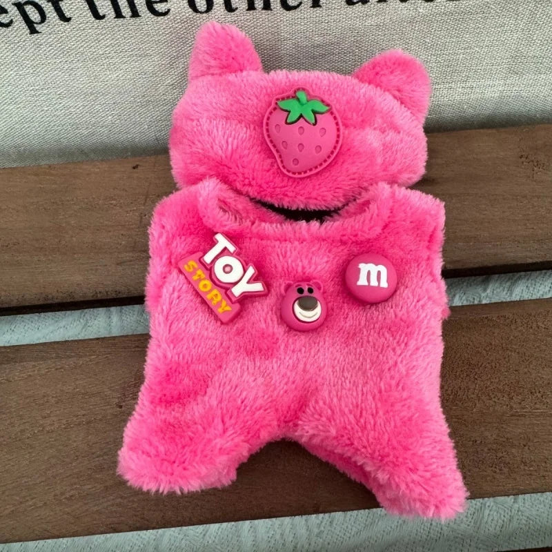 Labubu Doll 17cm Fashion Hoodie
