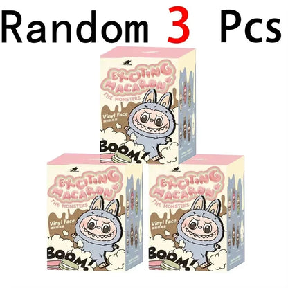 Labubu1 Heartbeat Macaron Enamel Monster Face Blind Box