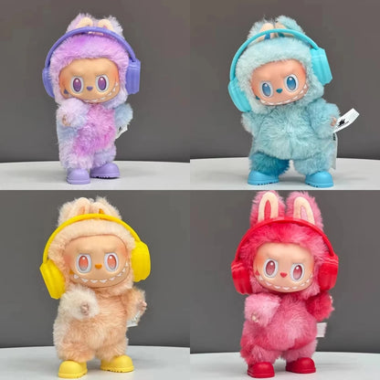 Labubu Doll Shoes and Headphon