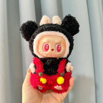Labubu Doll Clothes Bee Dinosaur Shark
