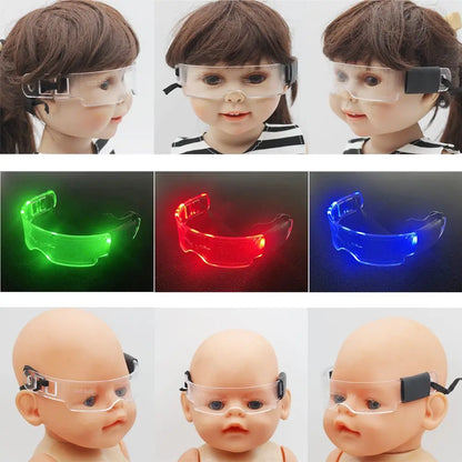 Labubu LED Punk Glasses