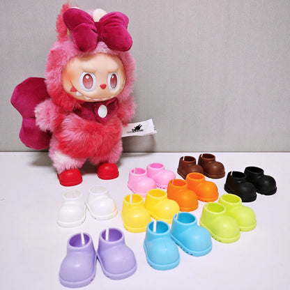 Labubu Doll Shoes and Headphon
