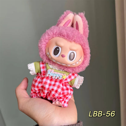 Labubu Doll Clothes Bee Dinosaur Shark