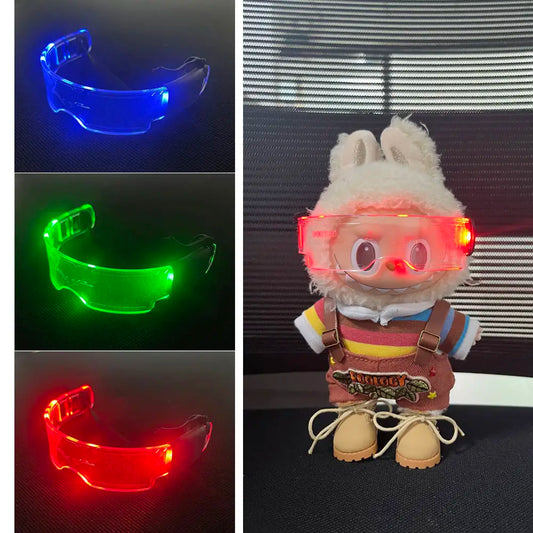 Labubu LED Punk Glasses