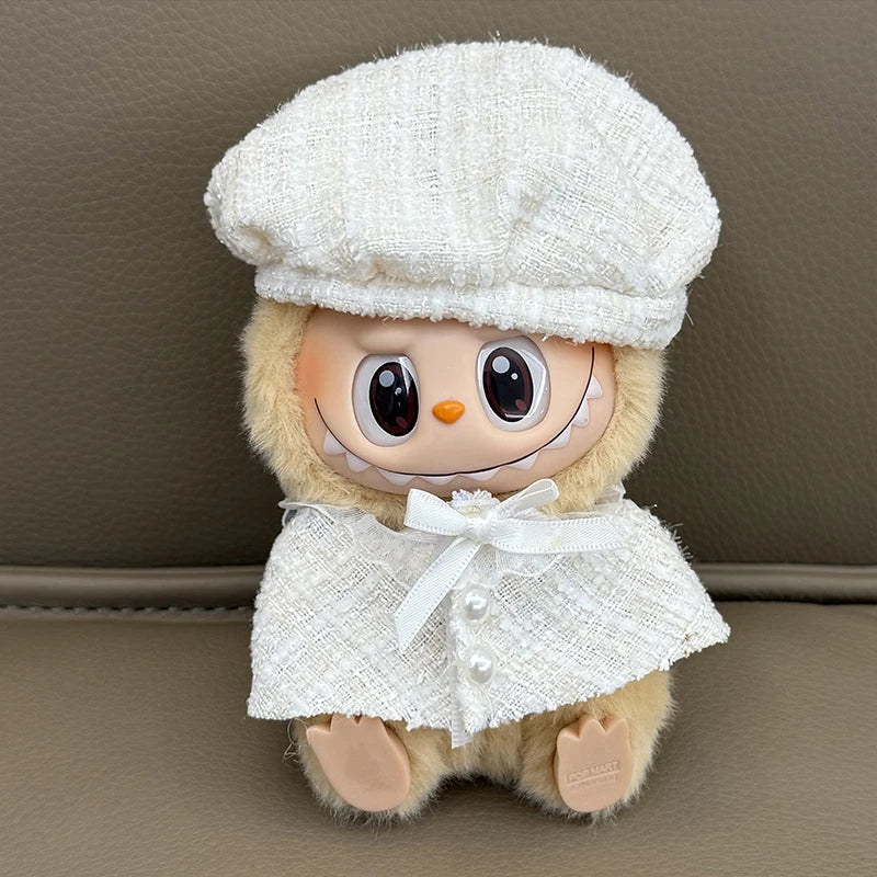Labubu Doll Clothes Fashion Overalls