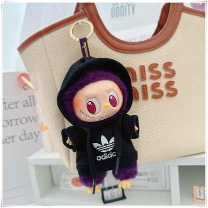 Labubu Doll Clothes Fashion Hoodie, and Pants Set