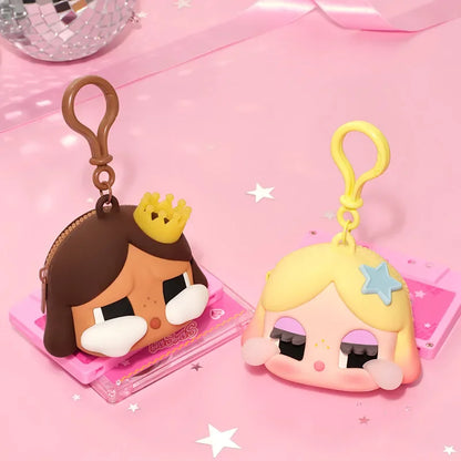 Crybaby Star Charm Keychain – Blonde Edition