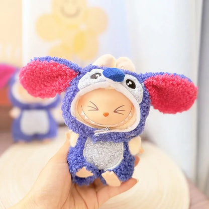 Labubu Doll Clothes Bee Dinosaur Shark