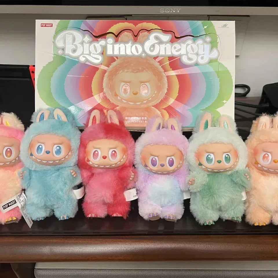 Labubu 3 Heartbeat Macaron Enamel The Monsters Face Blind Box