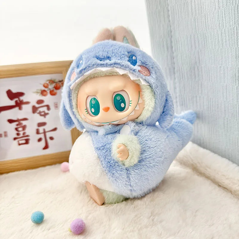 Labubu Doll Clothes Bee Dinosaur Shark