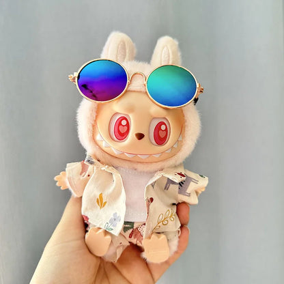 Labubu Doll Clothes Beach Resort Style Overalls
