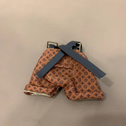 Labubu pendant clothes fashion design suspenders