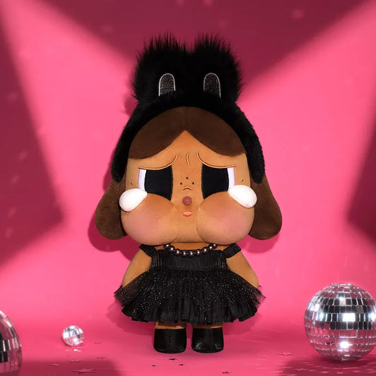 Crybaby Black Bunny Plush Pendant – Limited Edition