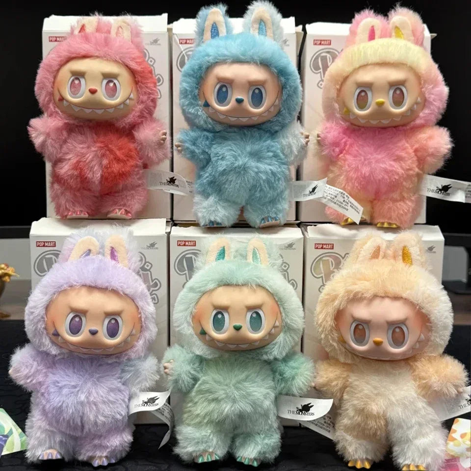Labubu 3 Heartbeat Macaron Enamel The Monsters Face Blind Box