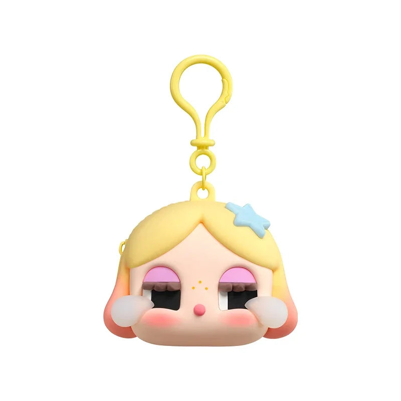 Crybaby Star Charm Keychain – Blonde Edition