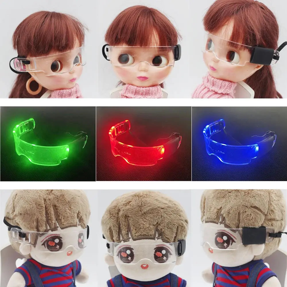 Labubu LED Punk Glasses