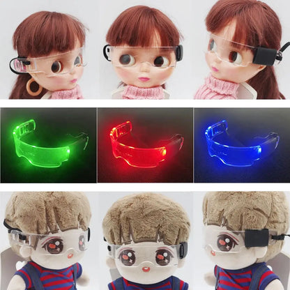 Labubu LED Punk Glasses