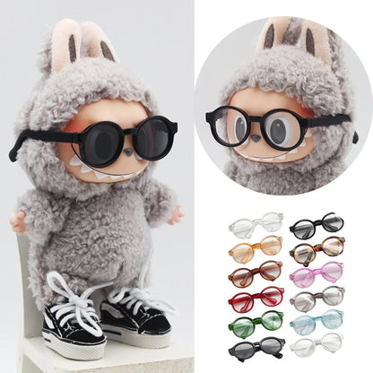 Labubu Transparent Plastic Glasses