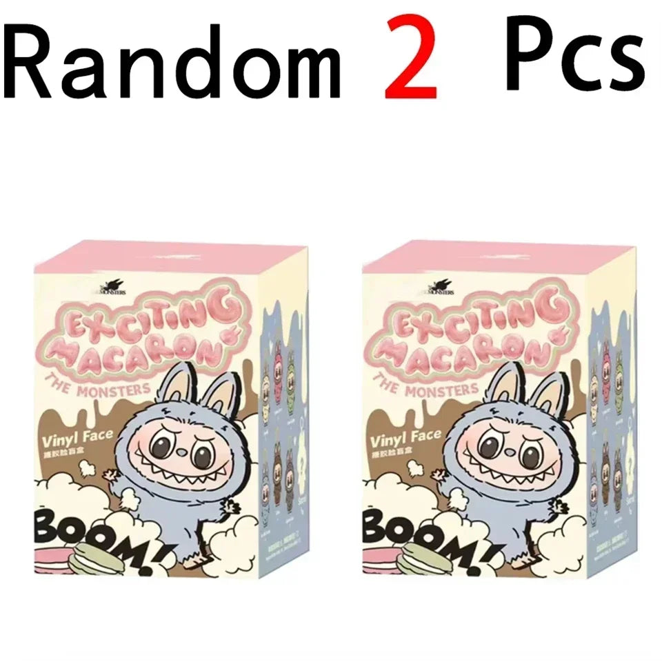 Labubu1 Heartbeat Macaron Enamel Monster Face Blind Box