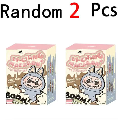 Labubu1 Heartbeat Macaron Enamel Monster Face Blind Box