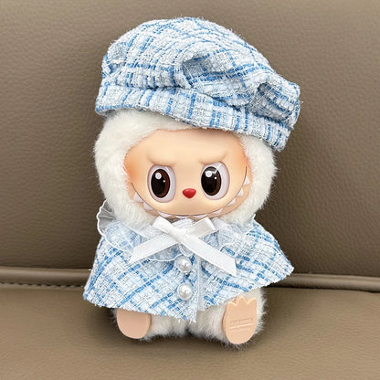 Labubu Doll Clothes Fashion Overalls