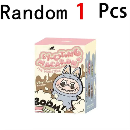 Labubu1 Heartbeat Macaron Enamel Monster Face Blind Box