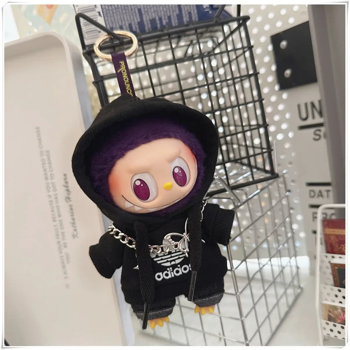 Labubu Doll Clothes Fashion Hoodie, and Pants Set