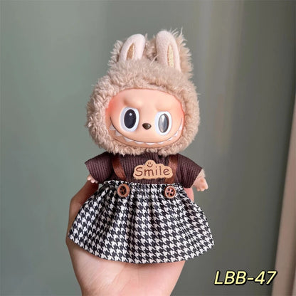 Labubu Doll Clothes Bee Dinosaur Shark