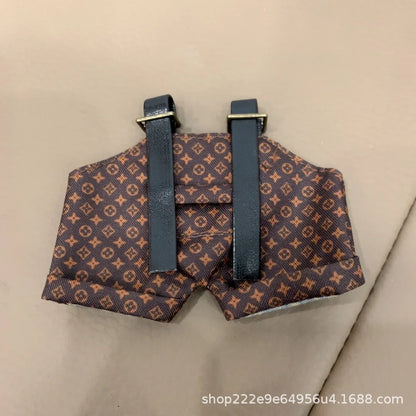 Labubu pendant clothes fashion design suspenders