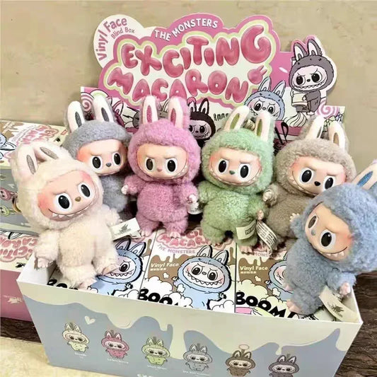 Labubu1 Heartbeat Macaron Enamel Monster Face Blind Box