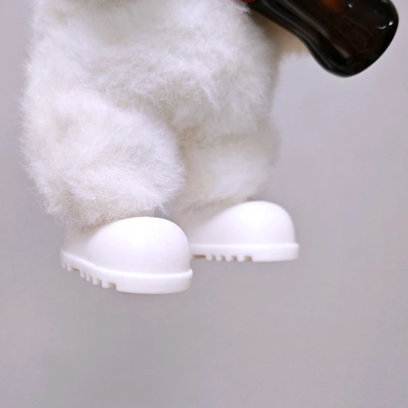 Labubu Doll Shoes and Headphon