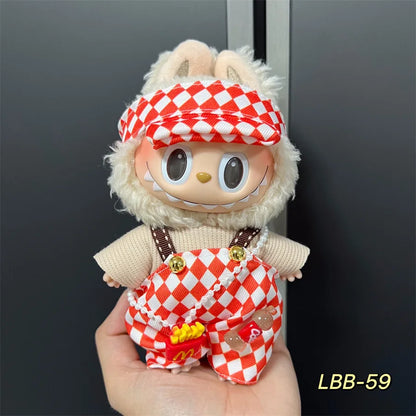 Labubu Doll Clothes Bee Dinosaur Shark