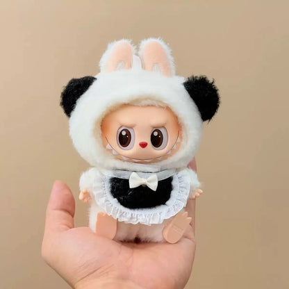 Labubu Doll Clothes Fashion Overalls